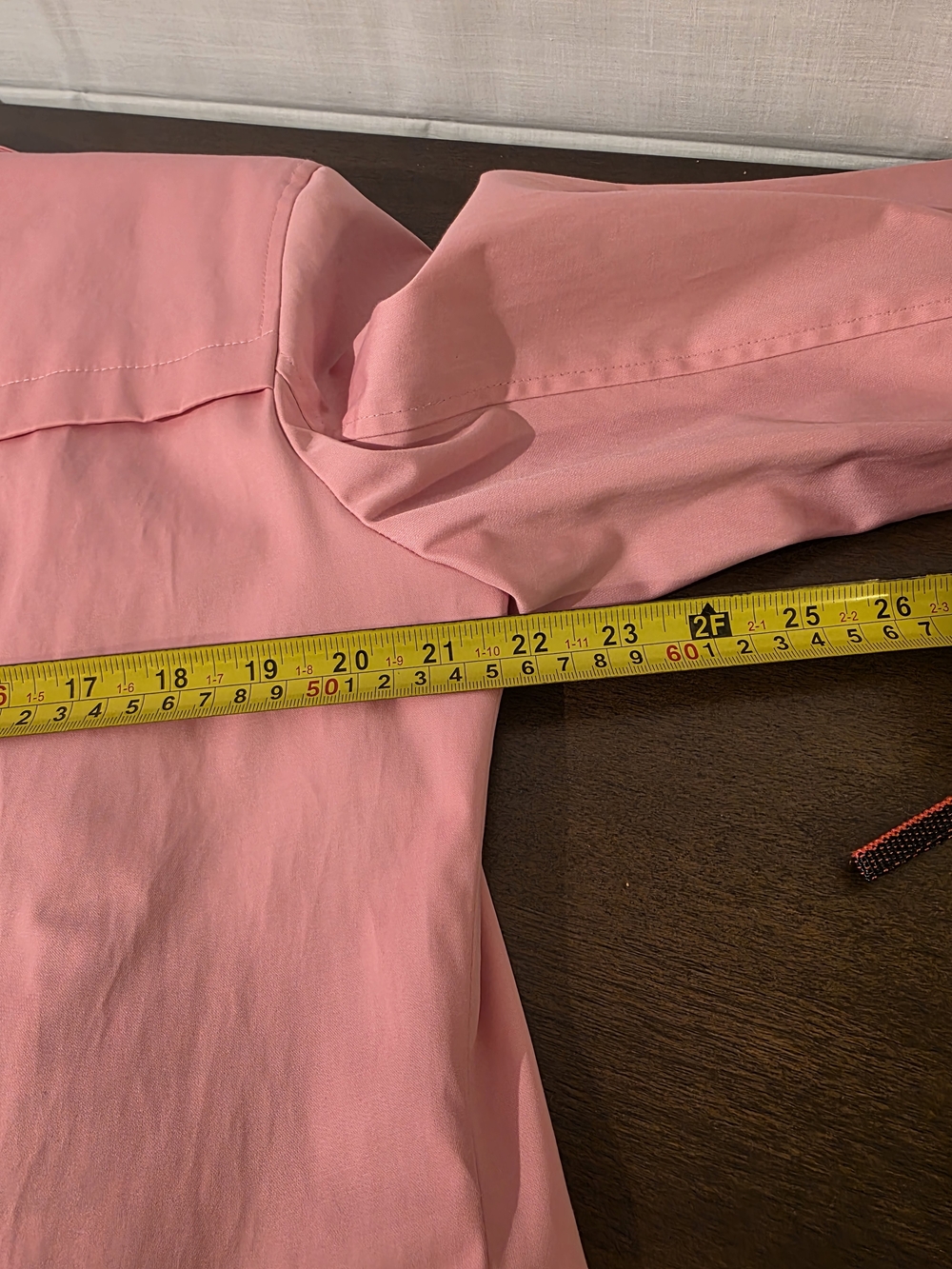 Vintage Talbots Pink Women's Trench Coat Sz 8 - Picture 9 of 9
